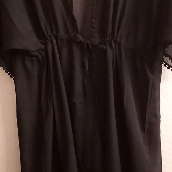 NEW CHOA  Boho Party Goth One Size Floral Black Color A13 - Picture 7 of 13